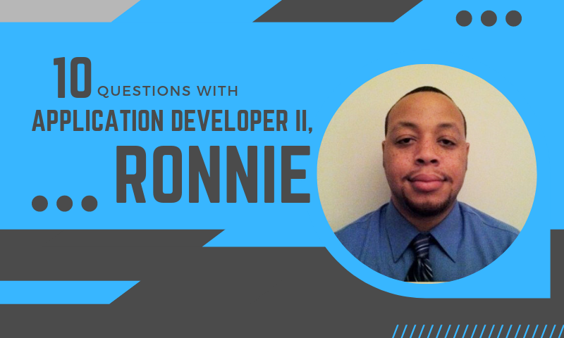 Talent Spotlight Series: Meet Ronnie